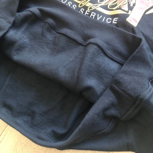 NWOT - Gildan Premium Cotton Black Lucky Logger Hoodie - Medium - Picture 9 of 16